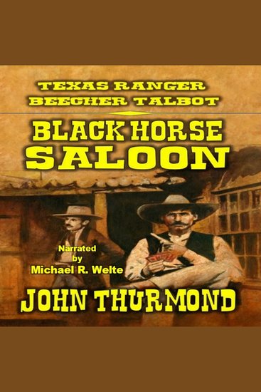 Black Horse Saloon - A Classic Western - cover