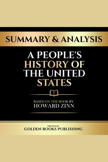 Summary & Analysis - A People's History Of The United States - Based On The Book By Howard Zinn - cover