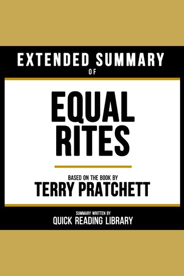 Extended Summary - Equal Rites - Based On The Book By Terry Pratchett - cover