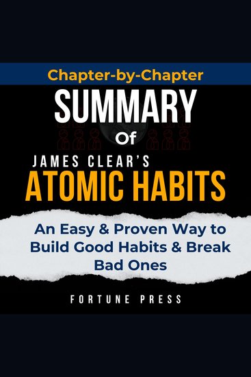 Summary of Atomic Habits - An Easy & Proven Way to Build Good Habits & Break Bad Ones - cover