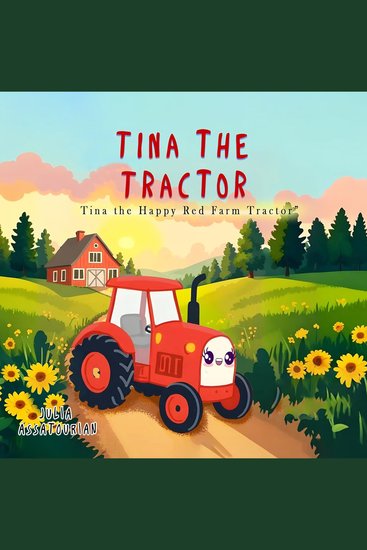 Tina the Tractor - Tina the Happy Red Farm Tractor - cover