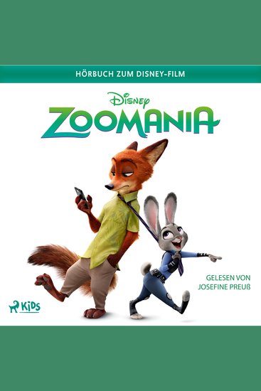 Zoomania Das Original Hörbuch zum Disney Film - cover