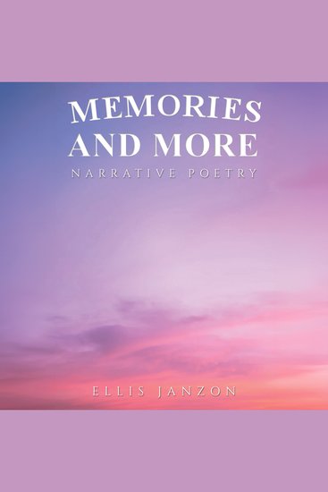 Memories and More - Narrative Poetry - cover