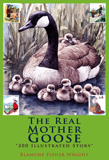 The Real Mother Goose - "200 Illustrated Story" - cover