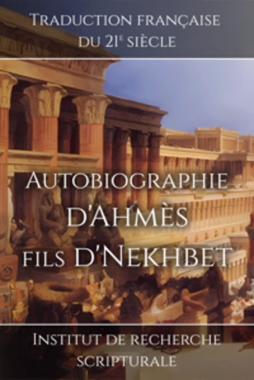 Autobiographie d'Ahmès fils d'Nekhbet - cover