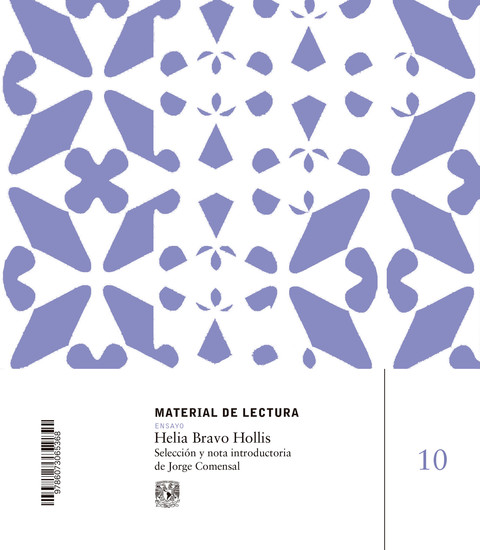 Helia Bravo Hollis Material de lectura núm 10 Ensayo - cover