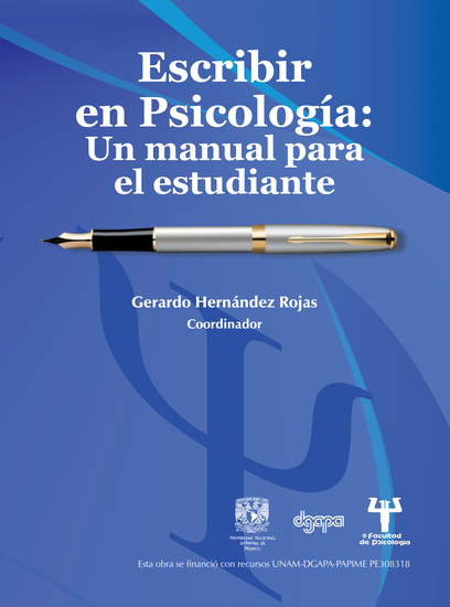 Escribir en psicología Un manual para el estudiante - cover