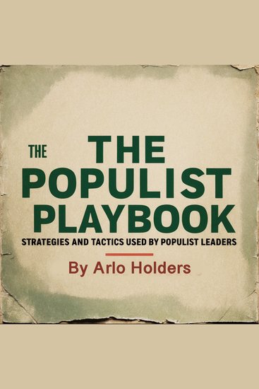 The Populist Playbook - Strategies and Tactics Used by Populist Leaders - cover