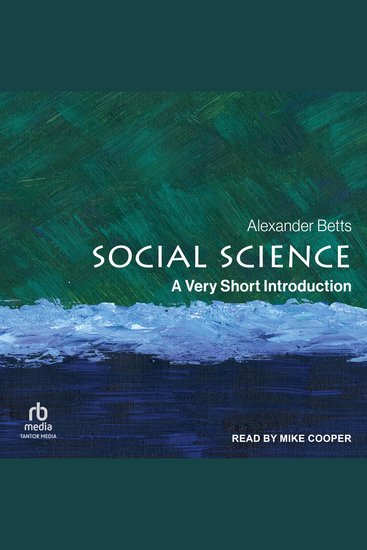 Social Science - A Very Short Introduction - cover