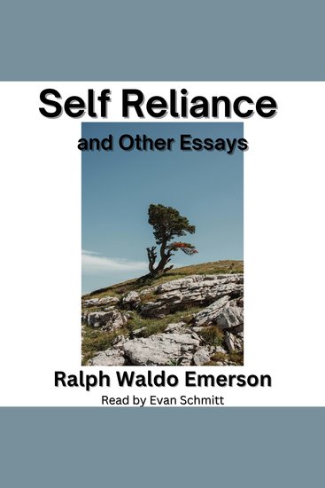 Self Reliance and Other Essays - cover
