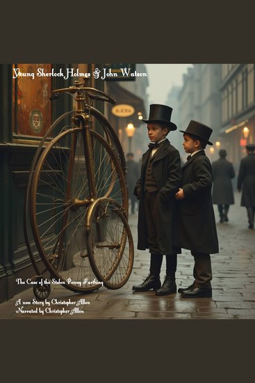 Young Sherlock Holmes & John Watson - The Case of the Stolen Penny Farthing - cover