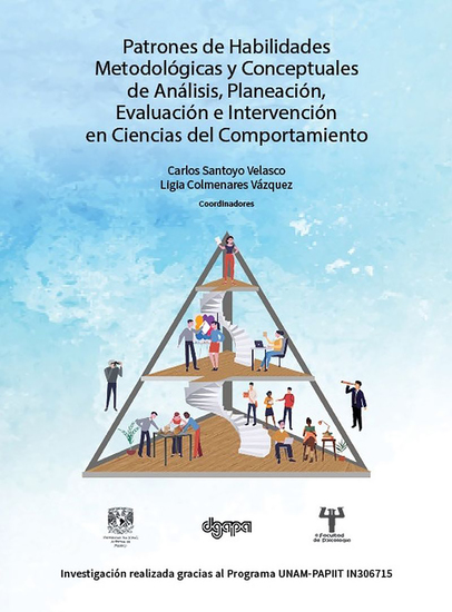Patrones de habilidades metodológicas y conceptuales de análisis planeación evaluación e intervención en ciencias del comportamiento - cover