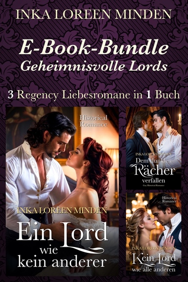Geheimnisvolle Lords Band 1 – 3 - 3 Regency Liebesromane in 1 Buch - cover