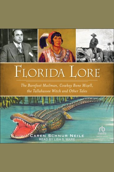 Florida Lore - The Barefoot Mailman Cowboy Bone Mizell the Tallahassee Witch and Other Tales - cover