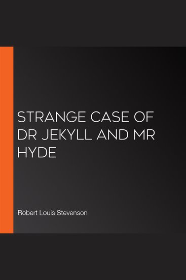 Strange Case of Dr Jekyll and Mr Hyde - cover