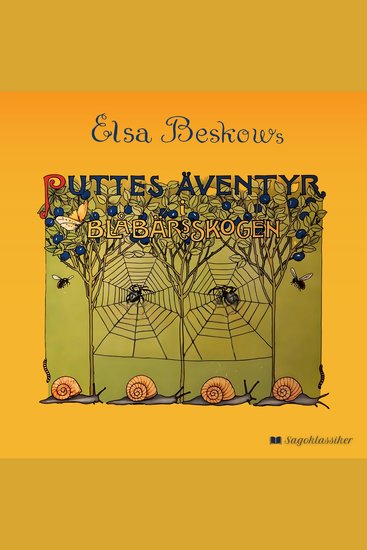 Puttes äventyr i blåbärsskogen - cover