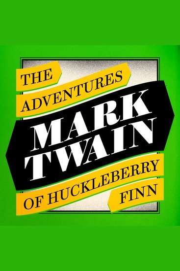 The Adventures of Huckleberry Finn - cover