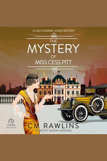 The Mystery of Miss Cess Pitt - cover