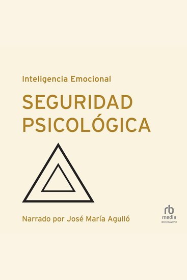 Seguridad psicológica - cover