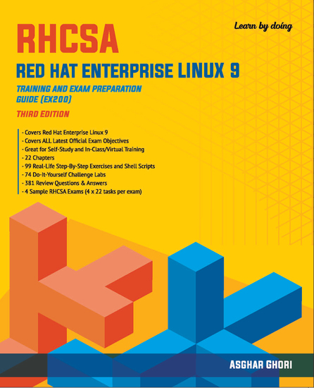 RHCSA Red Hat Enterprise Linux 9 - Comprehensive Mastery for Advanced System Administration and Certification Success - cover