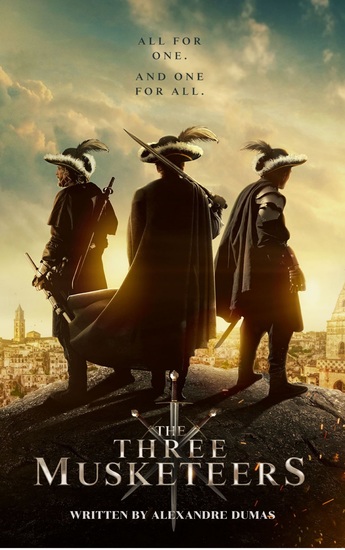 The Three Musketeers - A Timeless Tale of Honor Intrigue and Adventure - cover