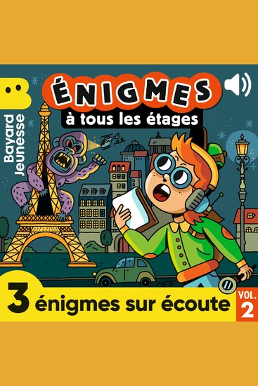 Énigmes à tous les étages - 3 énigmes sur écoute Vol 2 - cover