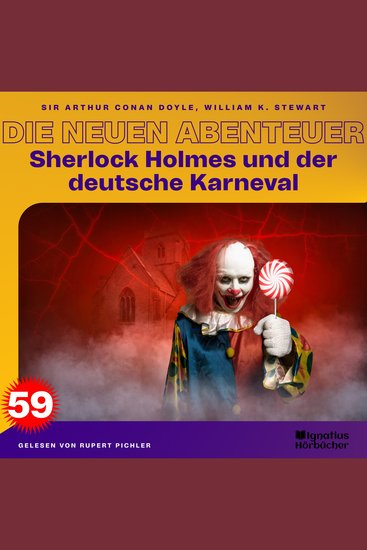 Sherlock Holmes und der deutsche Karneval (Die neuen Abenteuer Folge 59) - cover