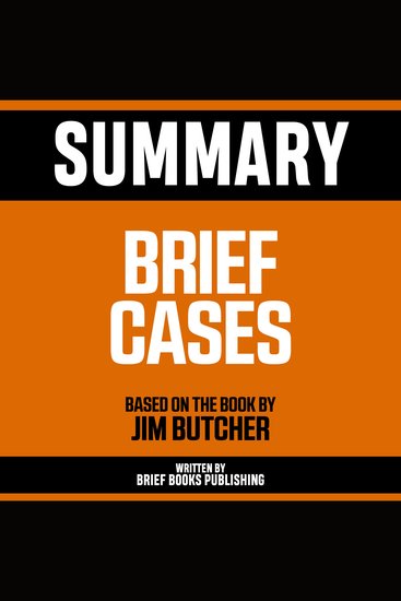 Summary - Brief Cases - Based On The Book By Jim Butcher - cover