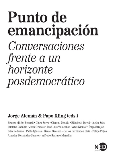 Punto de emancipación - Conversaciones frente a un horizonte posdemocrático - cover