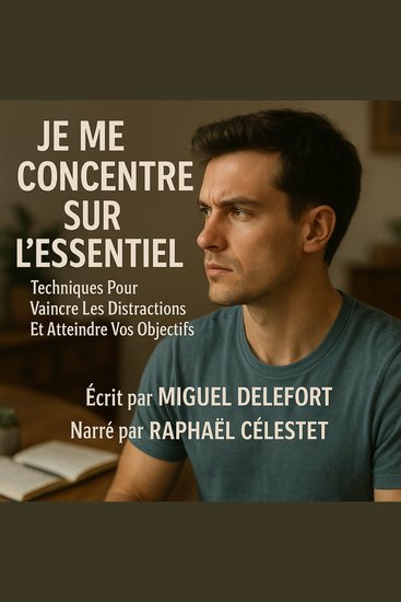 JE ME CONCENTRE SUR L'ESSENTIEL - Techniques Pour Vaincre Les Distractions Et Atteindre Vos Objectifs - cover