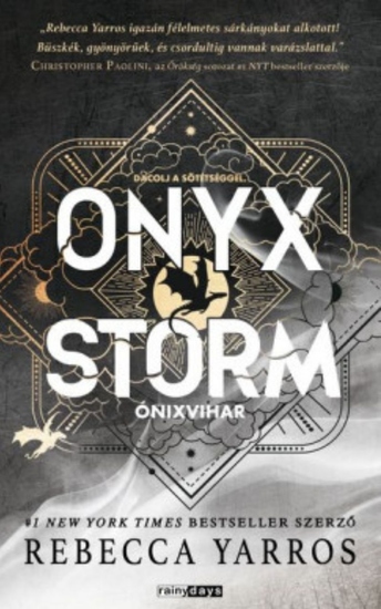 Onyx Storm - Onix vihar - cover