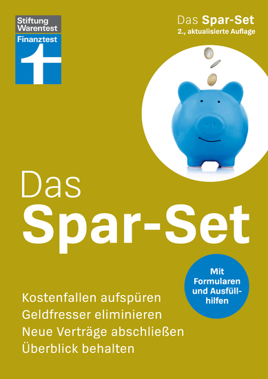 Das Spar-Set – in vier Schritten zum Sparerfolg mit selbstrechnendem Haushaltsbuch - Kostenfallen aufspüren Geldfresser eliminieren neue Verträge abschließen Überblick behalten - cover