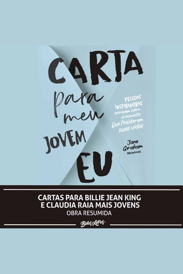 Cartas para Billie Jean King e Claudia Raia mais jovens - cover