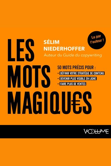 Les Mots magiques - 50 mots précis pour définir votre stratégie de contenu devenir plus visible en ligne et faire plus de ventes - cover
