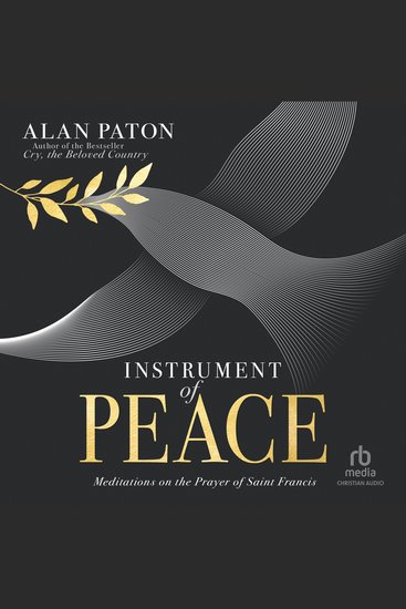 Instrument of Peace - Meditations on the Prayer of Saint Francis - cover