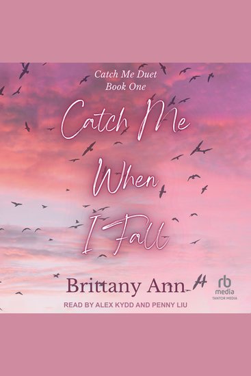 Catch Me When I Fall - cover