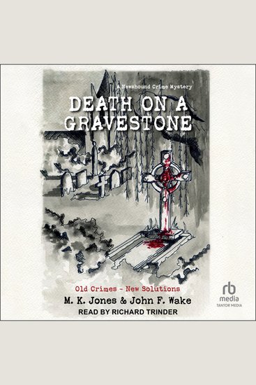 Death on a Gravestone - A Newshound Crime Mystery - cover