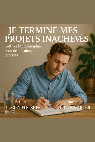 JE TERMINE MES PROJETS INACHEVÉS - Cultiver L’Autodiscipline pour des Résultats Concrets - cover