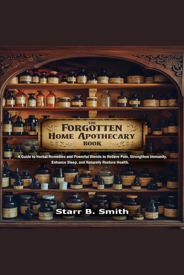 The Forgotten Home Apothecary Book - A Guide to Herbal Remedies and Powerful Blends to Relieve Pain Strengthen Immunity Enhance Sleep and Naturally Restore Health - cover