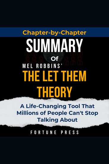 Summary of The Let Them Theory - A Life-Changing Tool That Millions of People Can't Stop Talking About - cover