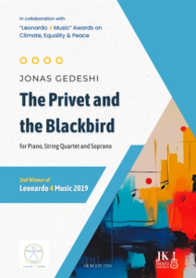 The Privet and the Blackbird - for Piano String Quartet and Soprano - cover