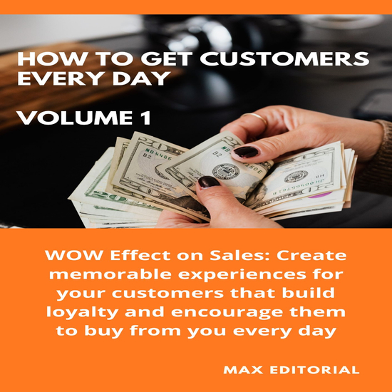 How To Win Customers Every Day _ Volume 1 - WOW Effect on Sales: Create memorable experiences for your customers that build loyalty and encourage them to buy from you every day - cover