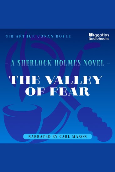 The Valley of Fear - A Sherlock Holmes Novel - cover