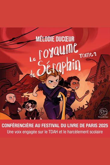 Le Royaume de Séraphin - Tome 1 - Un roman jeunesse engagé sur le TDAH et le harcèlement scolaire - cover