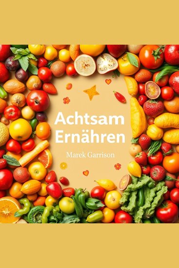 Achtsam Ernähren für mehr Glück - "Steigere dein Wohlbefinden! Entdecke kraftvolle Audiolektionen für Achtsame Ernährung und werde glücklichere Version deiner selbst" - cover