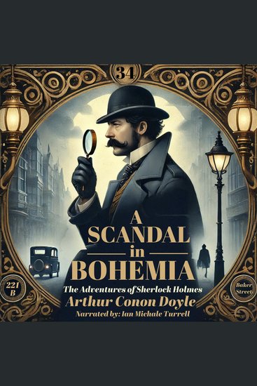 Adventures of Sherlock Holmes The - A Scandal in Bohemia - cover
