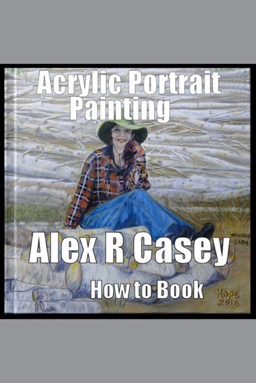 Acrylic Portrait Painting - cover