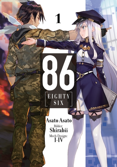 86 – EIGHTY-SIX (deutsche Light Novel): Band 1 - cover