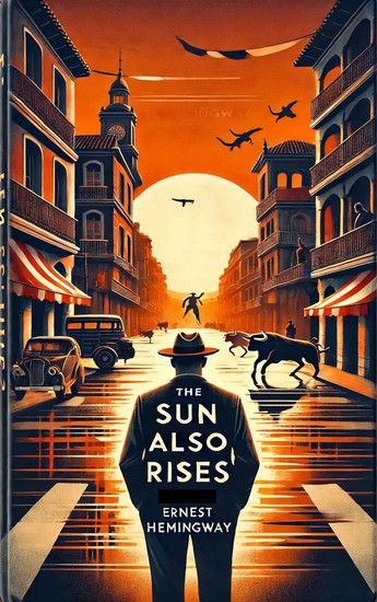 The Sun Also Rises - A Timeless Tale of Love Loss and the Lost Generation - cover