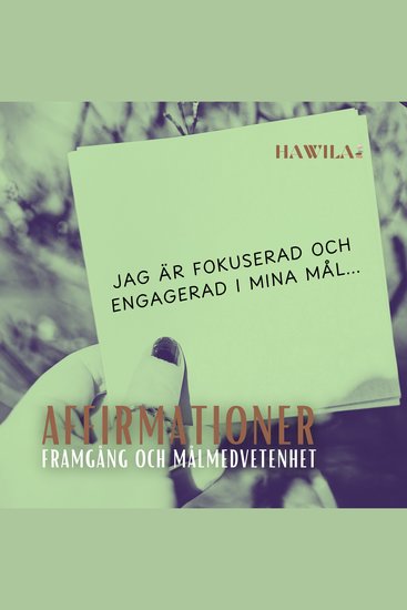 Affirmationer: Framgång och målmedvetenhet - cover